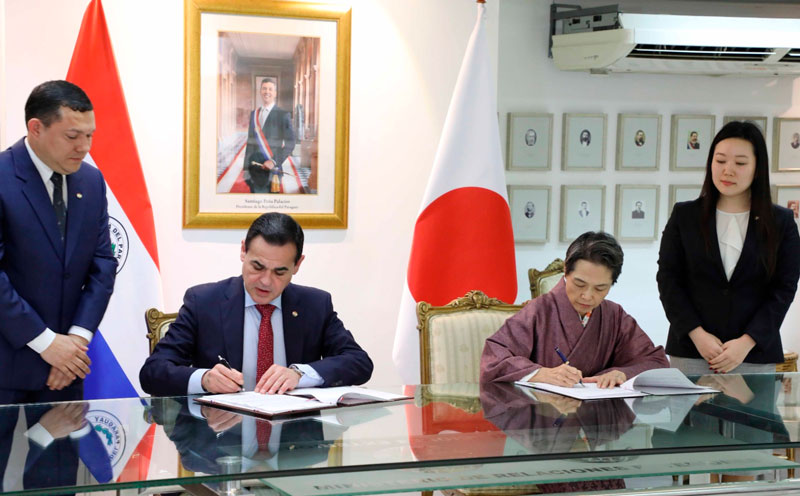 Paraguay y Japón suscriben acuerdo para implementar Programa de Desarrollo Económico y Social