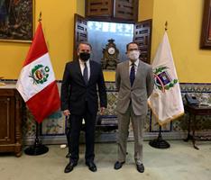 Paraguay y Perú evalúan acciones para acentuar la relación bilateral