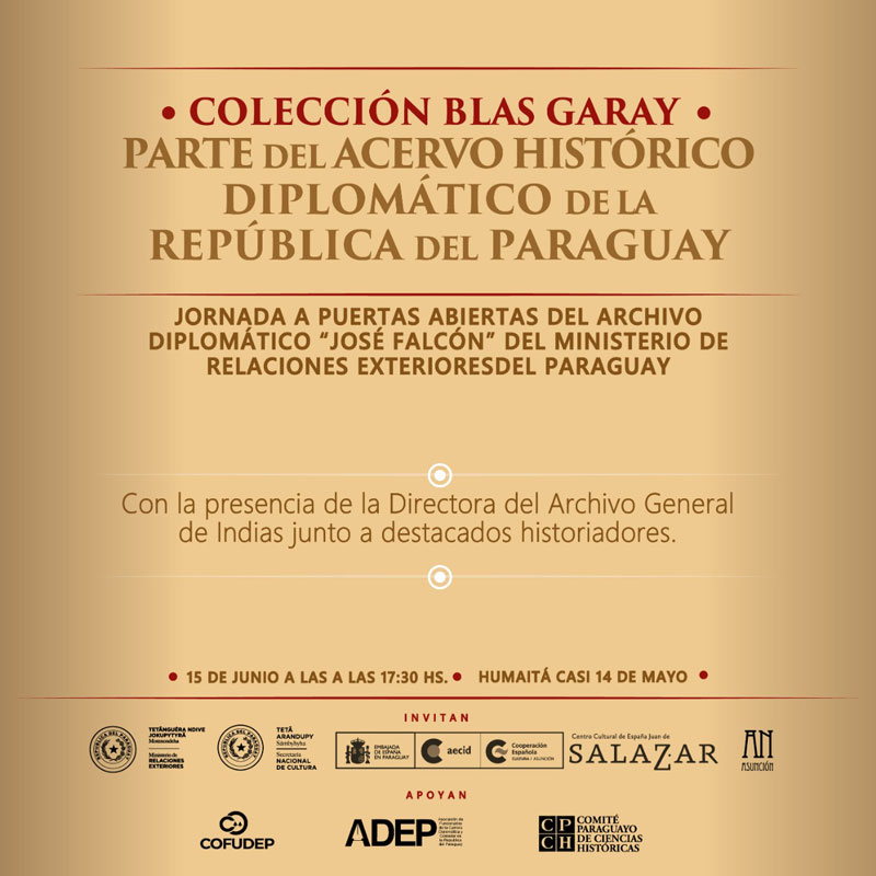 Exhibirán la Colección Blas Garay, parte del acervo histórico-diplomático de Paraguay