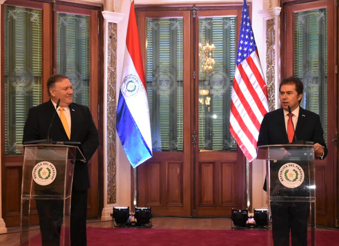 Paraguay-EEUU: Hay firme compromiso por la democracia, el combate al crimen transnacional y el beneficio comercial mutuo