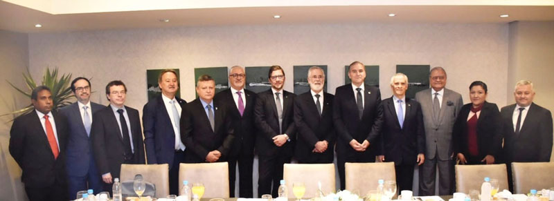 Canciller Arriola y embajadores del GRULAC buscan dar un mayor impulso a los temas regionales y multilaterales