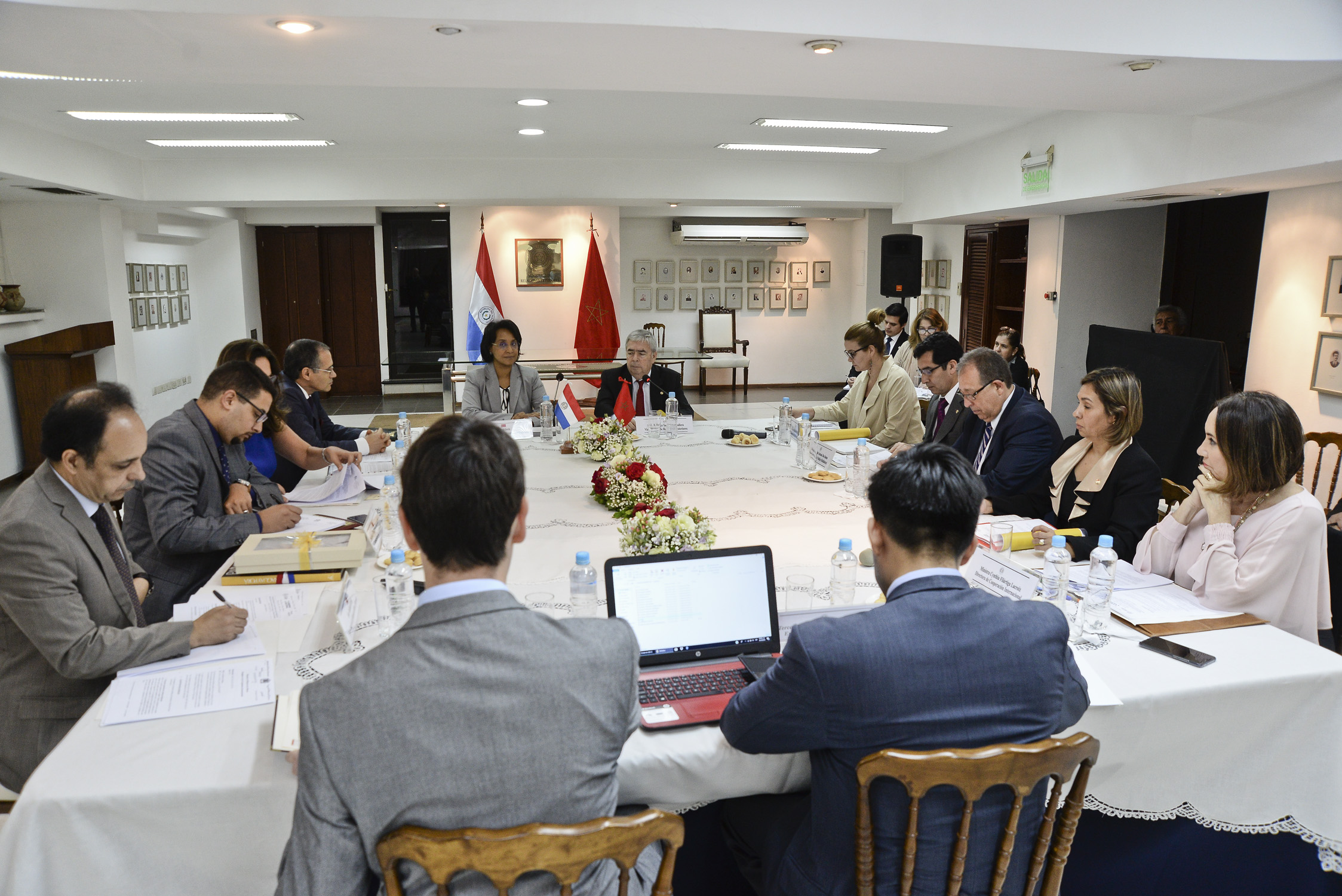 En la Cancillería se realiza la Primera Reunión del Mecanismo de Consultas Políticas entre Paraguay y Marruecos