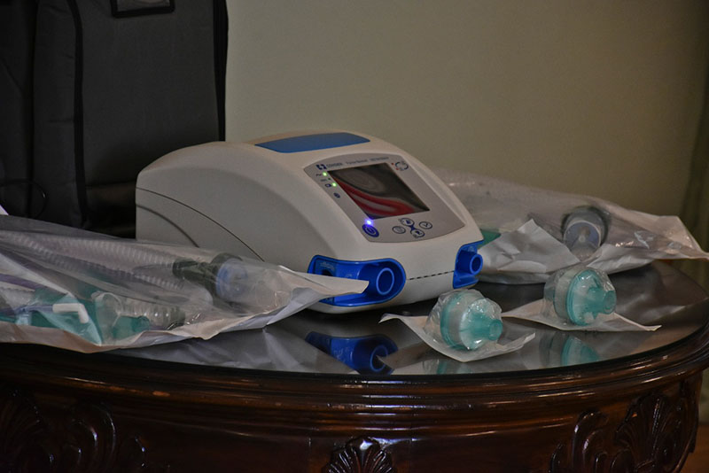 Salud Pública recibió los primeros 50 respiradores donados por el Gobierno de los Estados Unidos