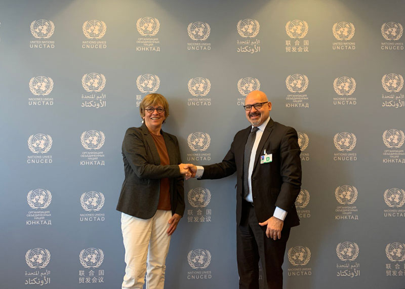 Viceministro Cano fue recibido por Directora General Adjunta de la UNCTAD, en Ginebra