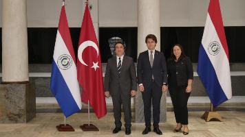 Ministro Acevedo recibió en audiencia al embajador de la República de Turquía