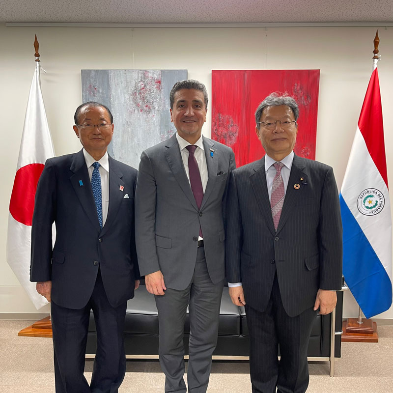 Conforman nueva mesa directiva de la Liga Parlamentaria de Amistad Japón – Paraguay