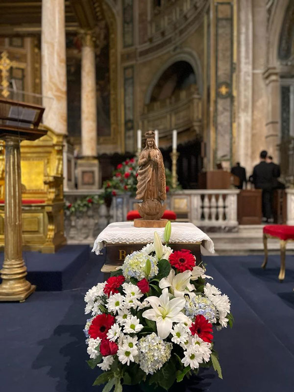 Con celebración eucarística conmemoran en Roma el 212 Aniversario de la Independencia Nacional