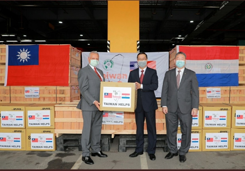 COVID-19: Taiwán entrega al Paraguay donación de equipos electrónicos, digitales e insumos médicos 