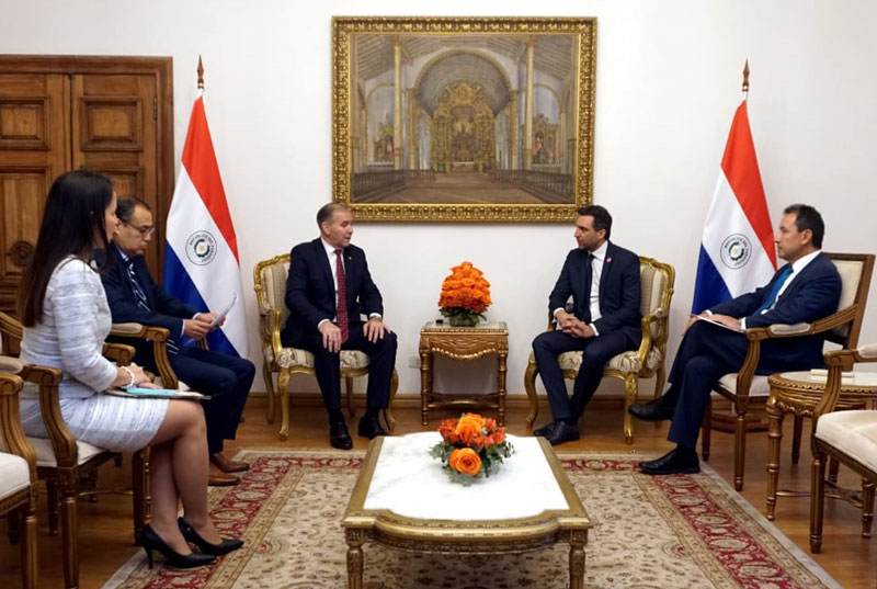 Canciller y embajador del Reino Unido conversaron sobre la reactivación económica e inversiones británicas en el Paraguay