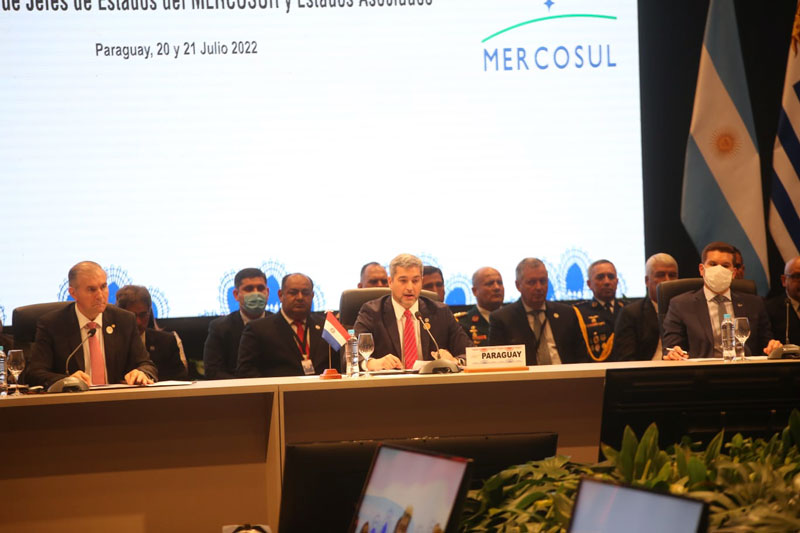 Presidente Abdo ratificó que Paraguay defiende postura de impulsar negociaciones consensuadas en el Mercosur