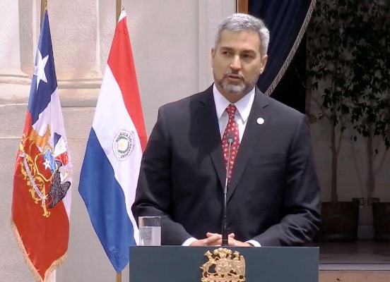 Presidente Abdo Benítez agradeció en Chile la solidaridad del presidente Piñera y del pueblo chileno con el Paraguay 