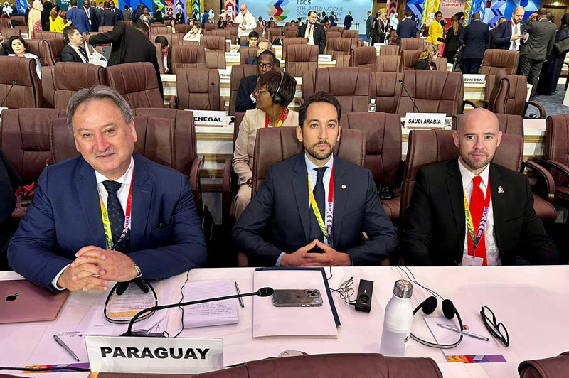 Paraguay asume la vicepresidencia de la Segunda Parte de la V Conferencia de las NNUU sobre los Países Menos Adelantados