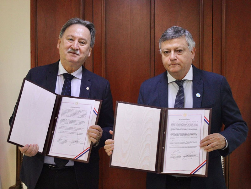 MERCOSUR: Se realizó depósito del instrumento de ratificación del acuerdo de prevención y lucha contra la corrupción