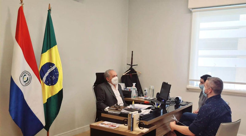 Consulado General en Río de Janeiro asiste a agentes de la Senad y de la Policía Nacional