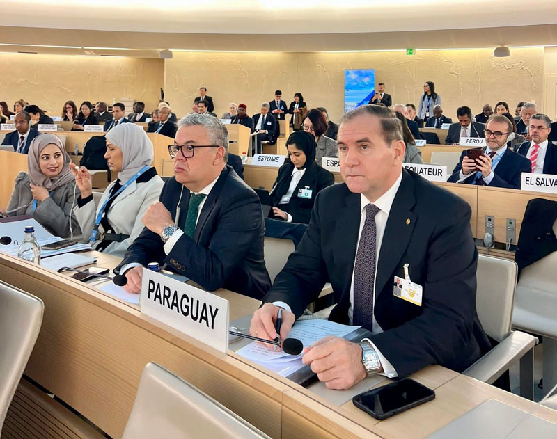 ONU: Canciller destaca compromiso del Paraguay ante los desafíos de DDHH como miembro del Consejo