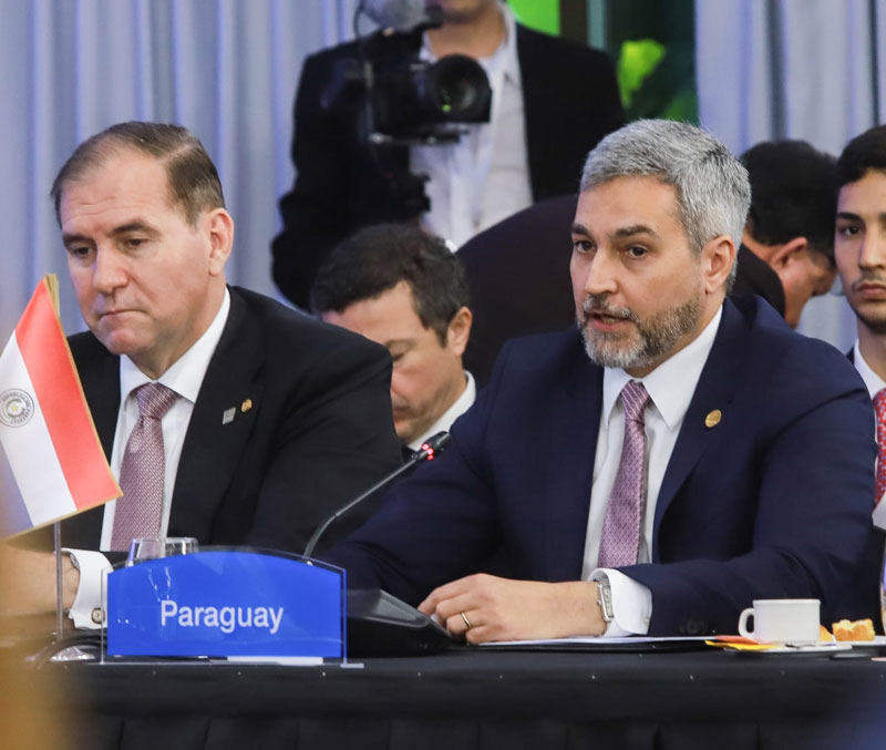 MERCOSUR: Medidas adoptadas en la navegación por fuera de la institucionalidad conspiran contra la integración, dijo el presidente Abdo