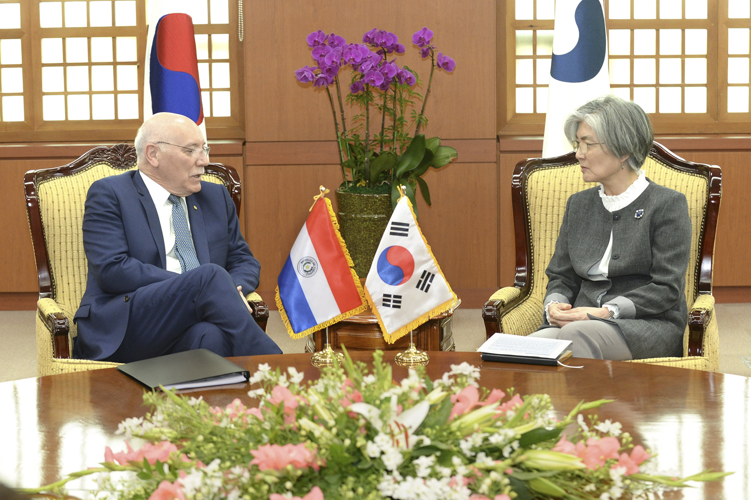 Canciller de Paraguay y de Corea resalta importancia de concluir Acuerdo comercial con Mercosur
