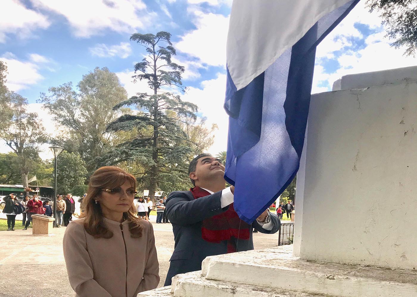 Conmemoración de la Fiesta Patria en la ciudad de Salta, Argentina
