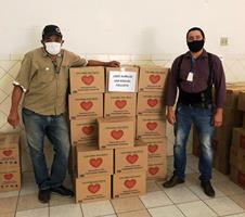 Consulado en San Pablo entregó cestas básicas donadas por comunidad taiwanesa paulista