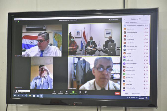 Sección Nacional del GMC se reúne por videoconferencia para coordinar temas de la agenda del MERCOSUR