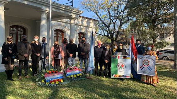 Consulado del Paraguay en Resistencia celebró el 484º aniversario de la fundación de Asunción