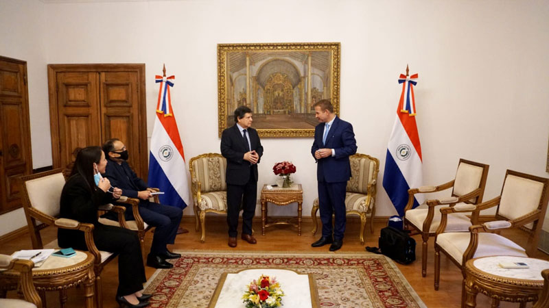 Canciller nacional y embajador de Eslovenia acordaron impulsar y dinamizar relaciones bilaterales, comerciales y de inversión