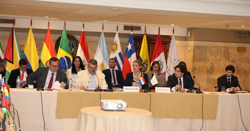 Cancillería coordinó reunión del Mercosur Político