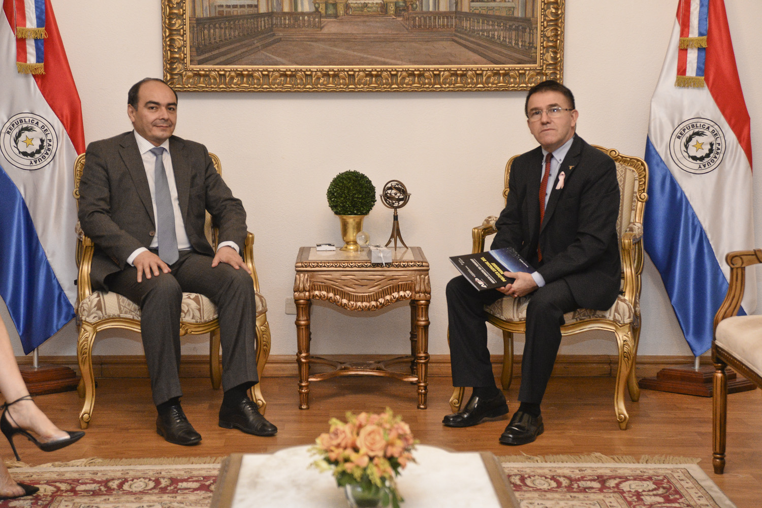 Presidente de la Agencia Espacial del Paraguay agradece cooperación permanente de la Cancillería