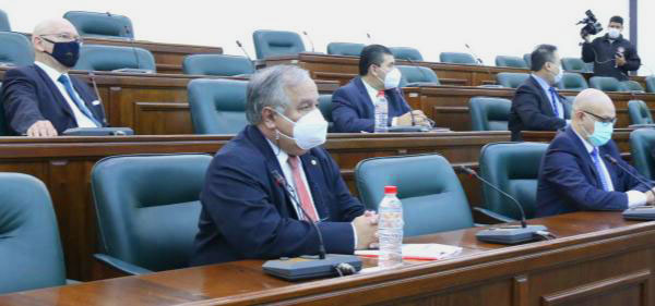 El Canciller Acevedo participó en la reunión conjunta con comisiones asesoras de Diputados