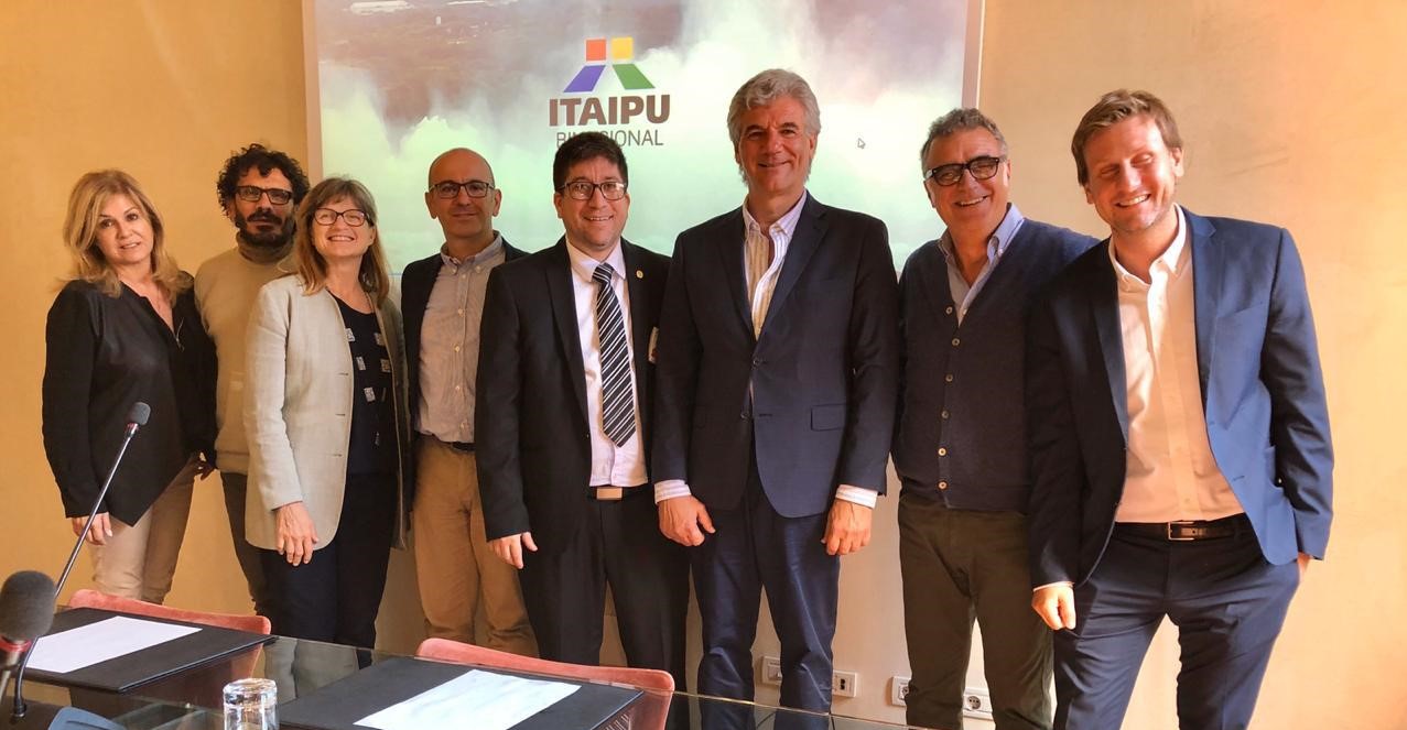 Prosigue en Italia presentación de proyecto ambiental que lleva adelante Itaipú Binacional