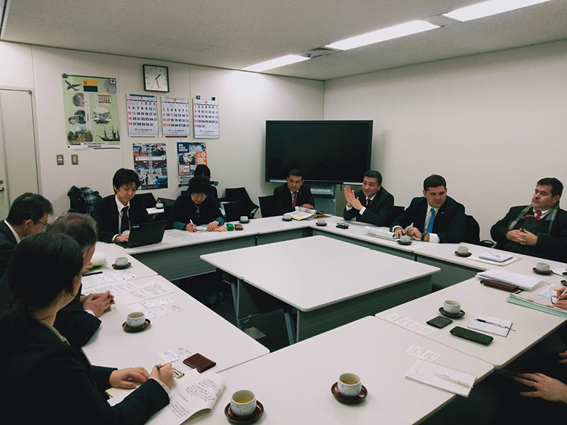 Visita del Presidente del SENACSA al Japón para la apertura del mercado de carne bovina