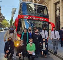Nuevo contingente de repatriados partieron en dos buses humanitarios desde Buenos Aires