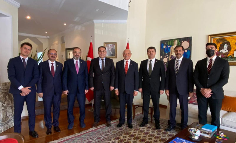 Embajada paraguaya homenajea a parlamentarios turcos que visitarán Paraguay