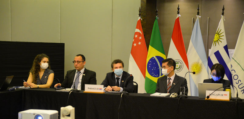 Inicia la VI Ronda de Negociaciones entre el Mercosur y Singapur