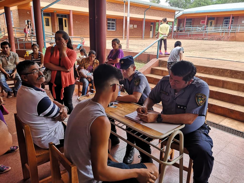 Jornada de cedulación en asentamiento de Puerto Iguazú