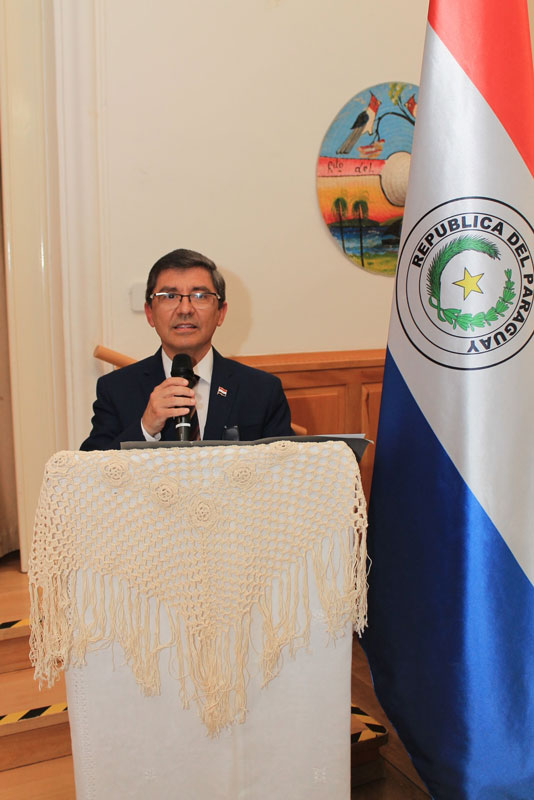 Embajada en Austria conmemora el 211º aniversario de la Independencia Nacional con la comunidad paraguaya residente