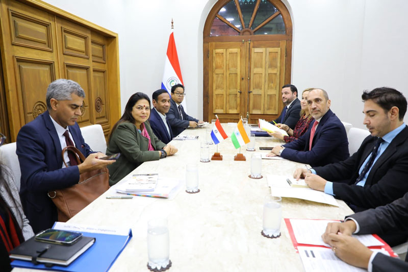 Paraguay e India exploran oportunidades de cooperación continua en diversas áreas