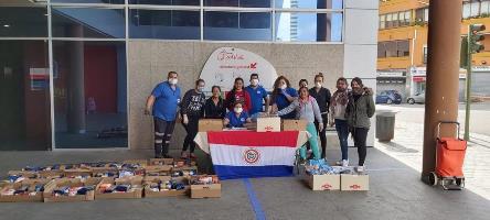 Consulado General en Málaga acompaña entrega de alimentos a compatriotas de Campo de Gibraltar