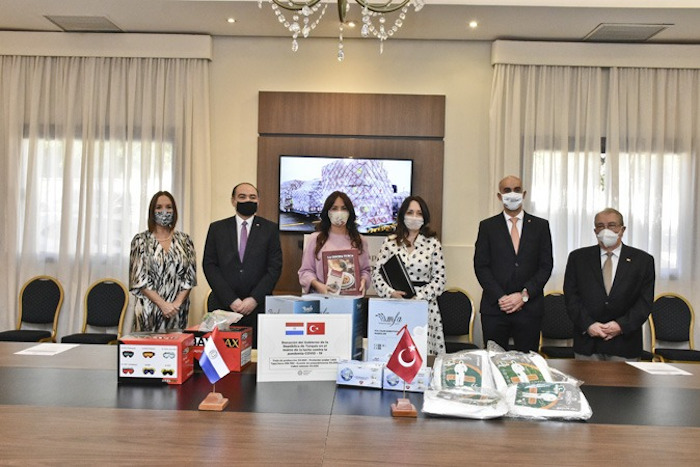 Cancillería expresa reconocimiento a Turquía por la donación de casi 300.000 insumos de protección para profesionales de blanco
