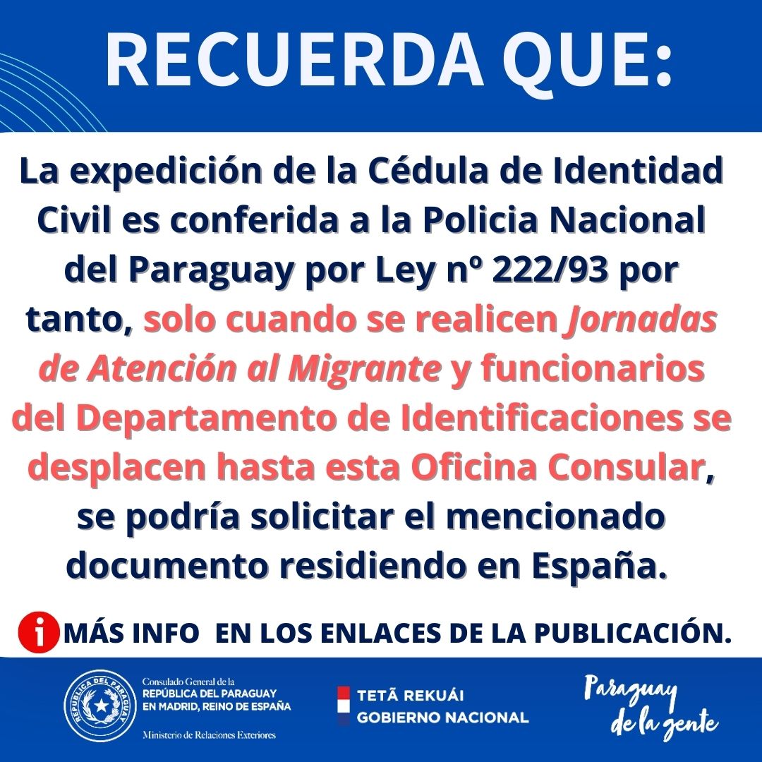 Cédula de Identidad
