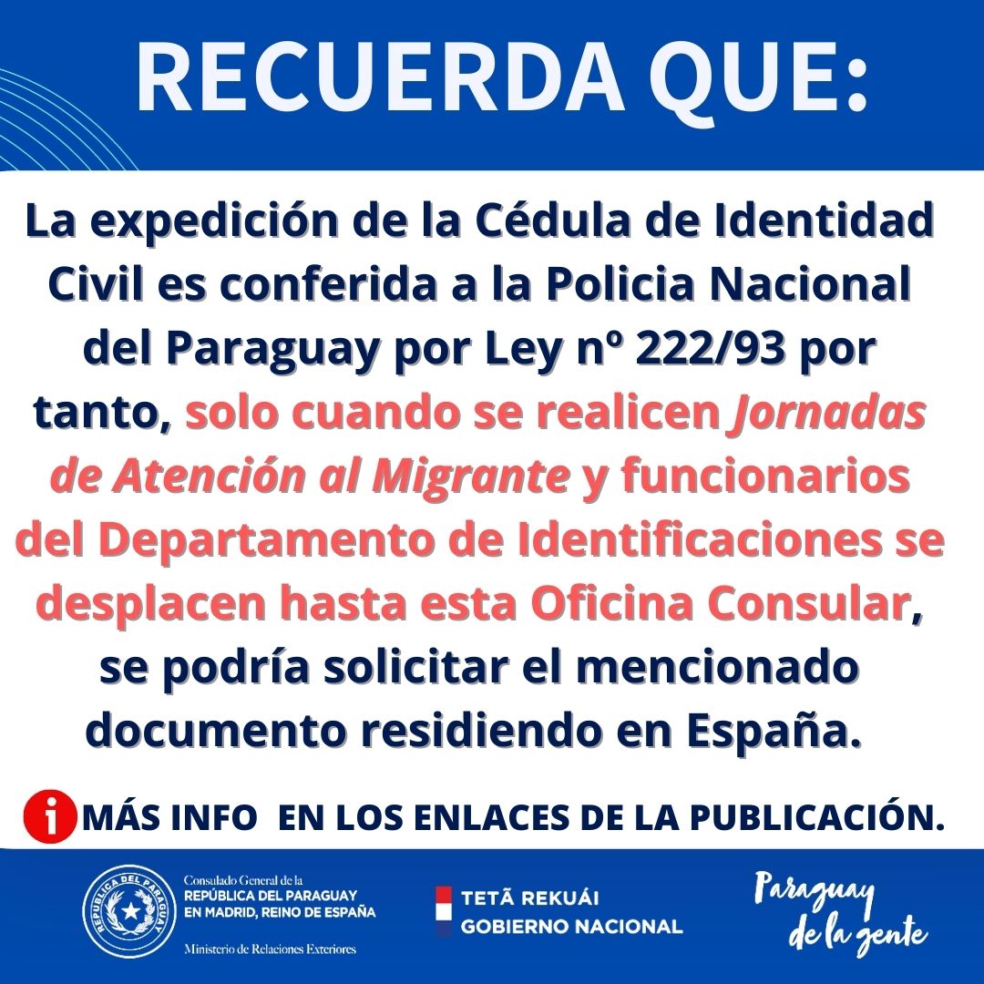 Cédula de Identidad