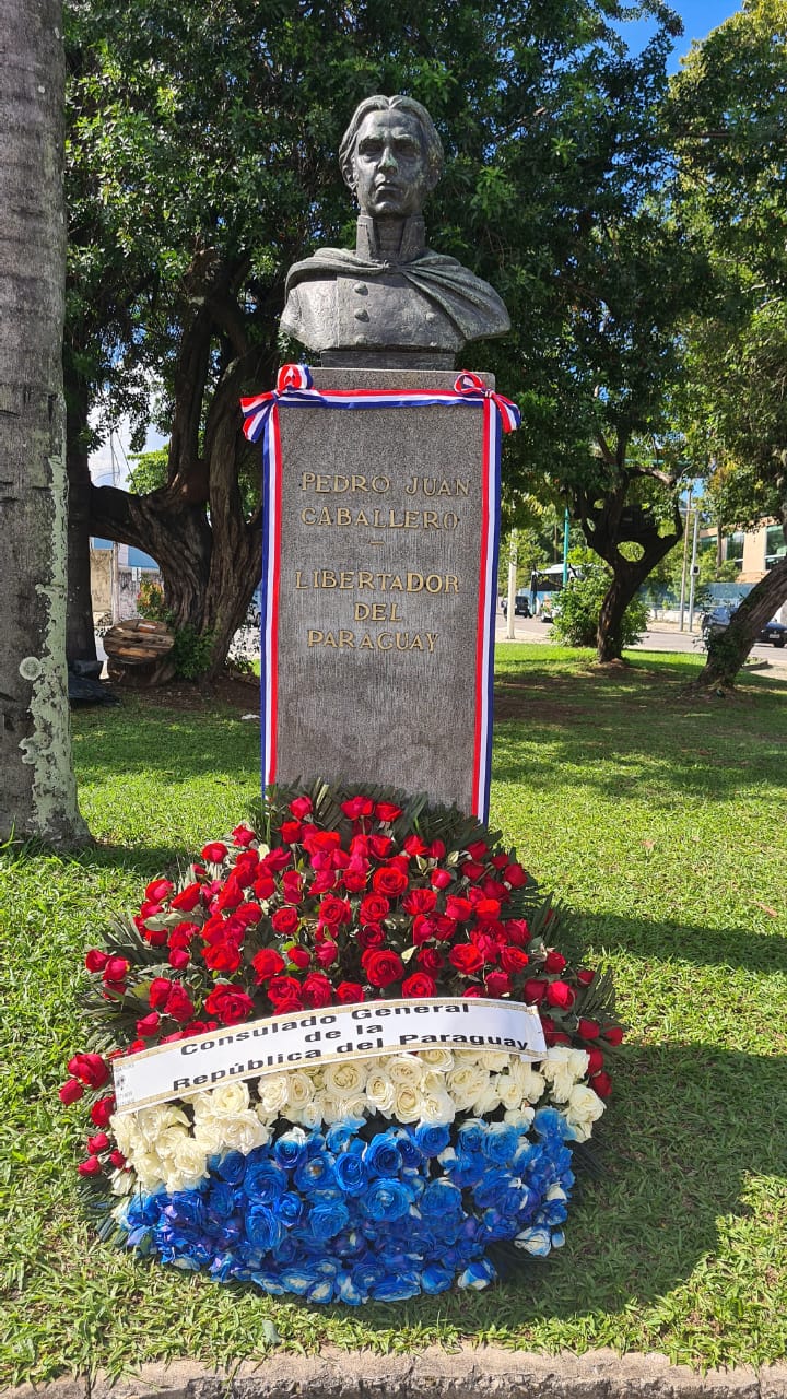 Busto de Pedro Juan Caballero