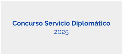 Concurso Serviciio Diplomàtico 2025