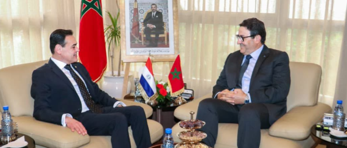 Canciller se reúne con ministro de Transporte y Logística de Marruecos