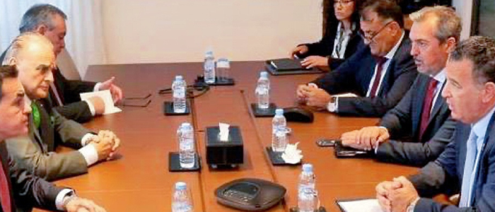 Canciller Ramírez Lezcano se reúne con empresarios de Marruecos