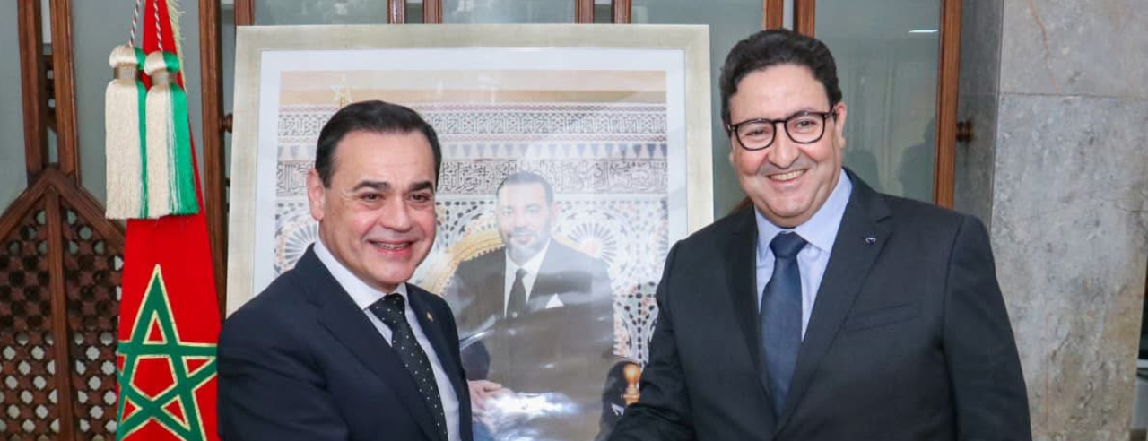 Canciller se reúne con ministro de Transporte y Logística de Marruecos