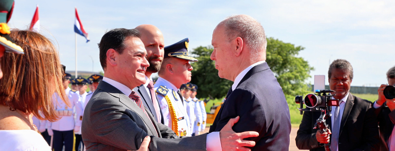 Concluye visita histórica del Príncipe Alberto II de Mónaco a Paraguay