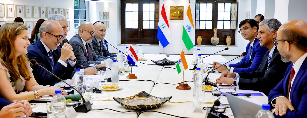 Paraguay e India acuerdan profundizar cooperación bilateral en reunión de la Comisión Conjunta