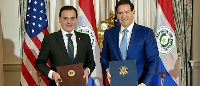 Paraguay y EE.UU. firman acuerdo de cooperación en seguridad