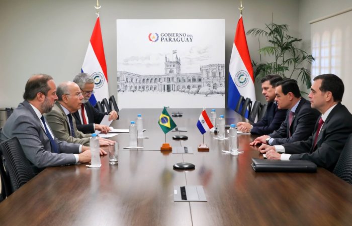 Reunión de los cancilleres de Paraguay y Brasil